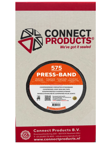 Seal-it® Compriband 30/2-3 (30x10) 12,5mtr BG1-KOMO | Banden & Tapes | www.protil.nl