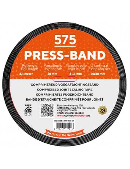 Seal-it® Compriband 20/8-13 (20x40) 4,3mtr BG1-KOMO | Banden & Tapes | www.protil.nl
