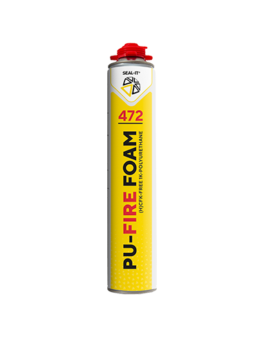 Seal-it 472 PU Fire Foam 750ml | Brandwerend PUR Schuim | protil.nl