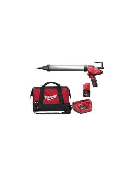 Milwaukee M12 PCG 600 A/1 Incl lader- 12 volt 2.0 AH accu -Tas