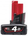 Milwaukee M12 accu B4 (12V / 4,0Ah) | Verwerkingsmateriaal | www.protil.nl