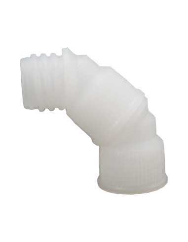 Tuit knie (45º hoek) tbv koker