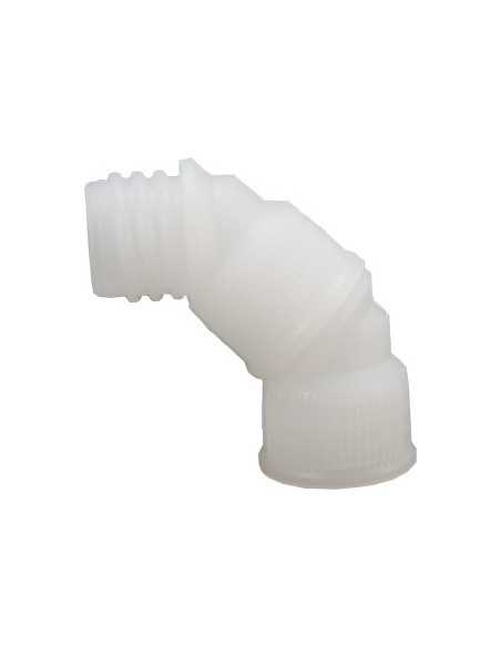 Tuit knie nozzle (45 graden hoek) tbv koker | Tuiten / Spuitmonden / Nozzles | protil.nl