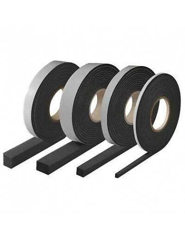 Compriband / Press-band 10/2 - 12,5mtr rol 10mm breed -10mm uitzetting. Per 30 rol