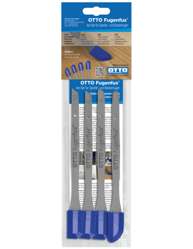 Otto fugenfux afwerkspatels 4-delig | Producten | www.protil.nl