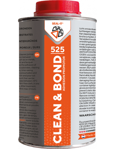 Seal-it® 525 CLEAN & BOND 500ml | Primers & Cleaners | protil.nl