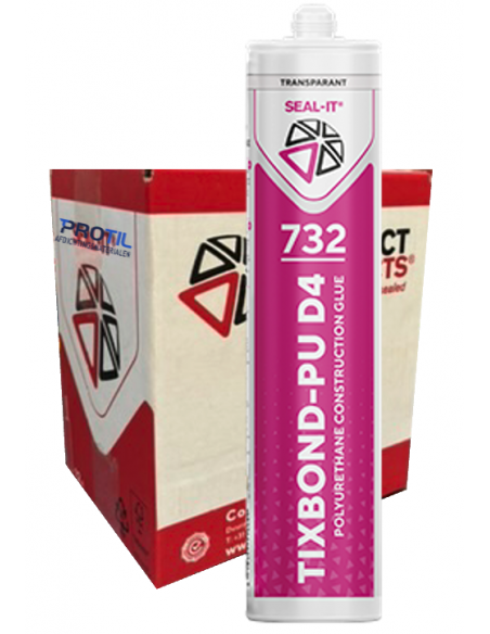 Seal-it® 732 Tixbond-PU 310ml Transparant/Creme | Lijmkit / lijmen | www.protil.nl