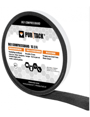 BG1 Compriband 20/4/9 - 20x20 - 8 m Rol | Banden & Tapes | www.protil.nl
